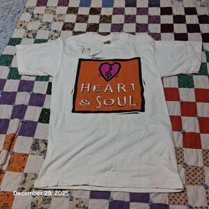 VTG MN Heart & Soul Festival T Shirt Single Stitch Size Small Signed 90s